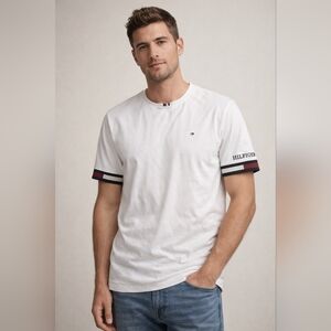 Tommy Hilfiger White Short Sleeve Tee